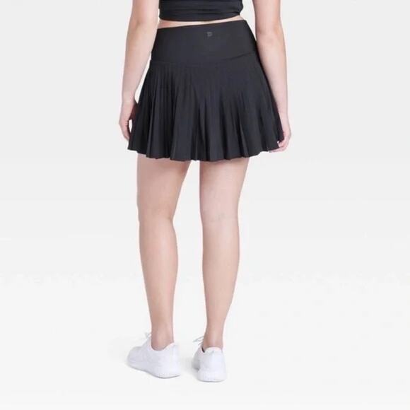 All in Motion NWT Women's High Rise Pleated Skort Black Size XS - Picture 1 of 11